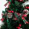 3ft. Pre-Lit Fir Artificial Christmas Tree in Planter, Clear Fiber Optic Lights